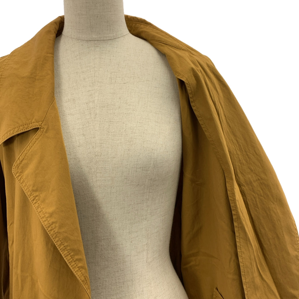 MUSE de Deuxieme Classe / ミューズドゥーズィーエムクラス | コットン ベルテッド シングルコート | F | レディース