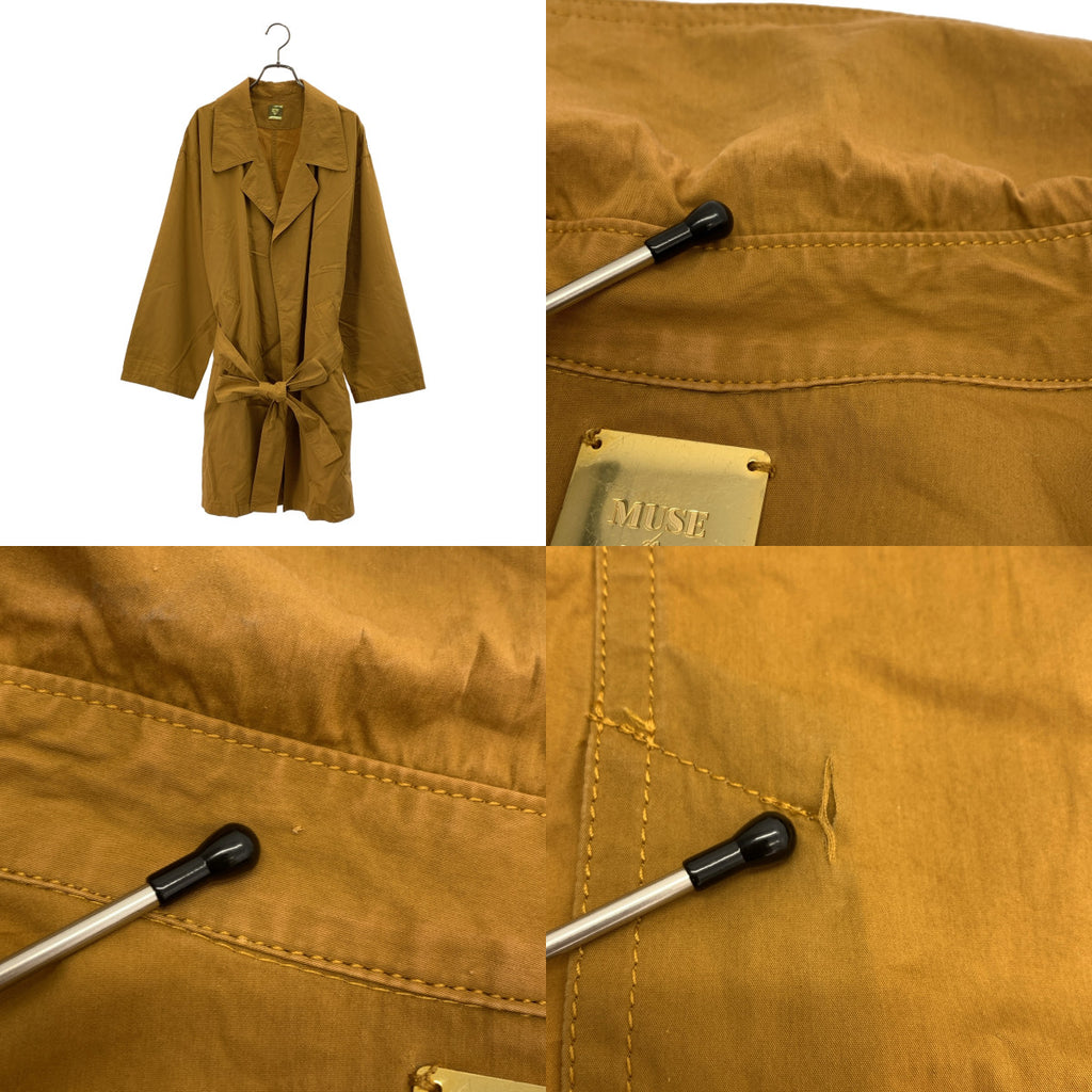 MUSE de Deuxieme Classe / ミューズドゥーズィーエムクラス | コットン ベルテッド シングルコート | F | レディース