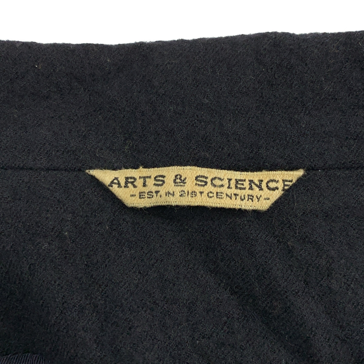 ARTS&SCIENCE / アーツアンドサイエンス | 縮絨ウール 1B テーラードジャケット | 2 | メンズ