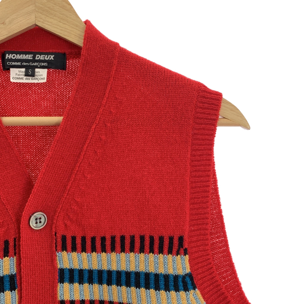 COMME des GARCONS HOMME DEUX / コムデギャルソンオムドゥ | 2015AW | ネイティブ ニット ベスト | S | メンズ