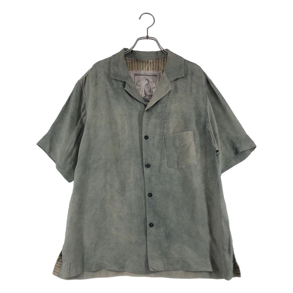 Ziggy Chen | 2024春夏 | 經典短袖襯衫 | 寬鬆領襯衫 | 尺寸44 | 男士