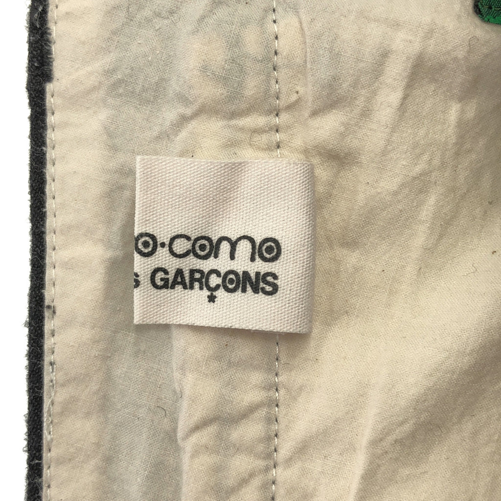 Paul Harnden / ポールハーデン | × 10 corso como COMME des GARCONS / ウール ストライプ ハーフパンツ | XS | チャコールグレー | メンズ