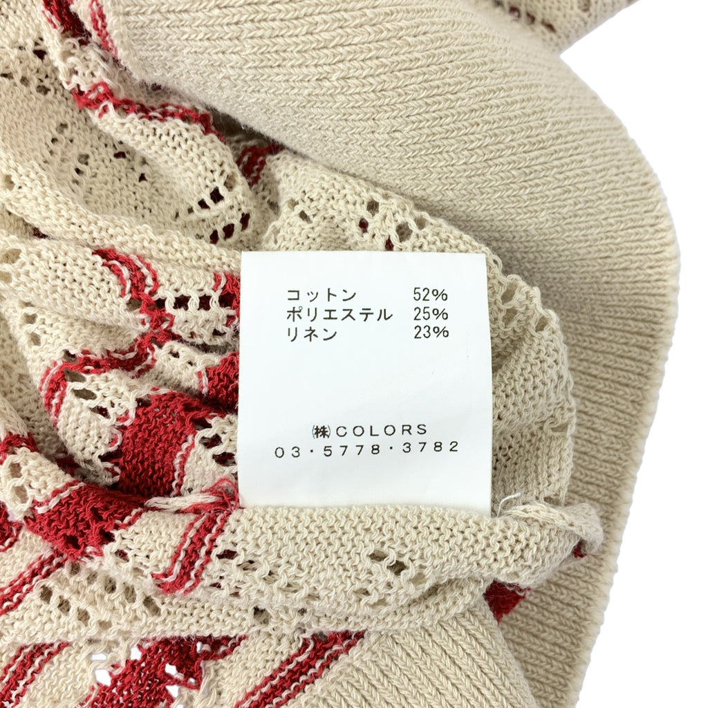 ALLEGE / アレッジ | 2023SS | openwark border cardigan ボーダー ニット カーディガン シャツ | 4 | メンズ