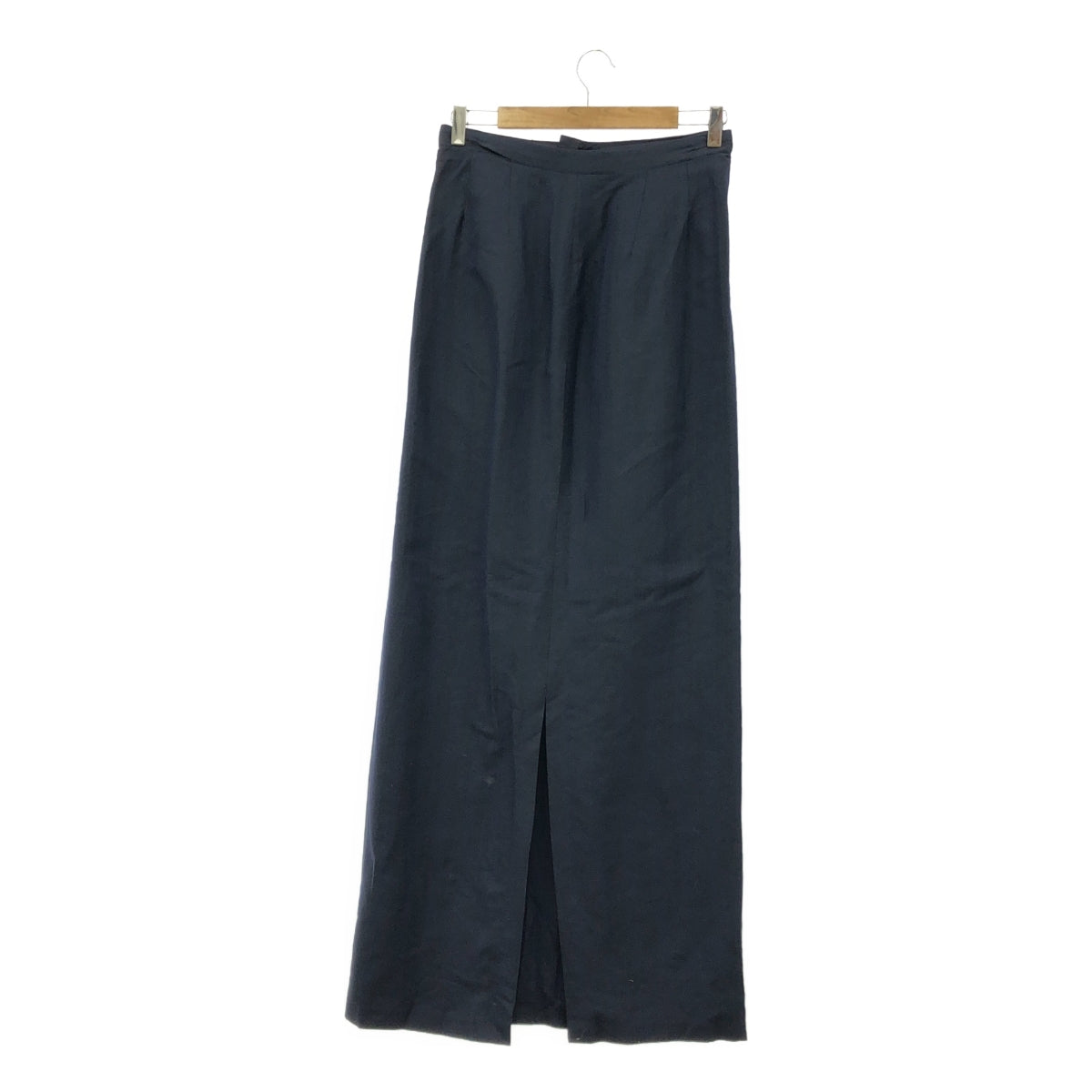 Y's / Y's 山本耀司 | 1996SS |條紋羊毛長裙 |海軍 |女性的