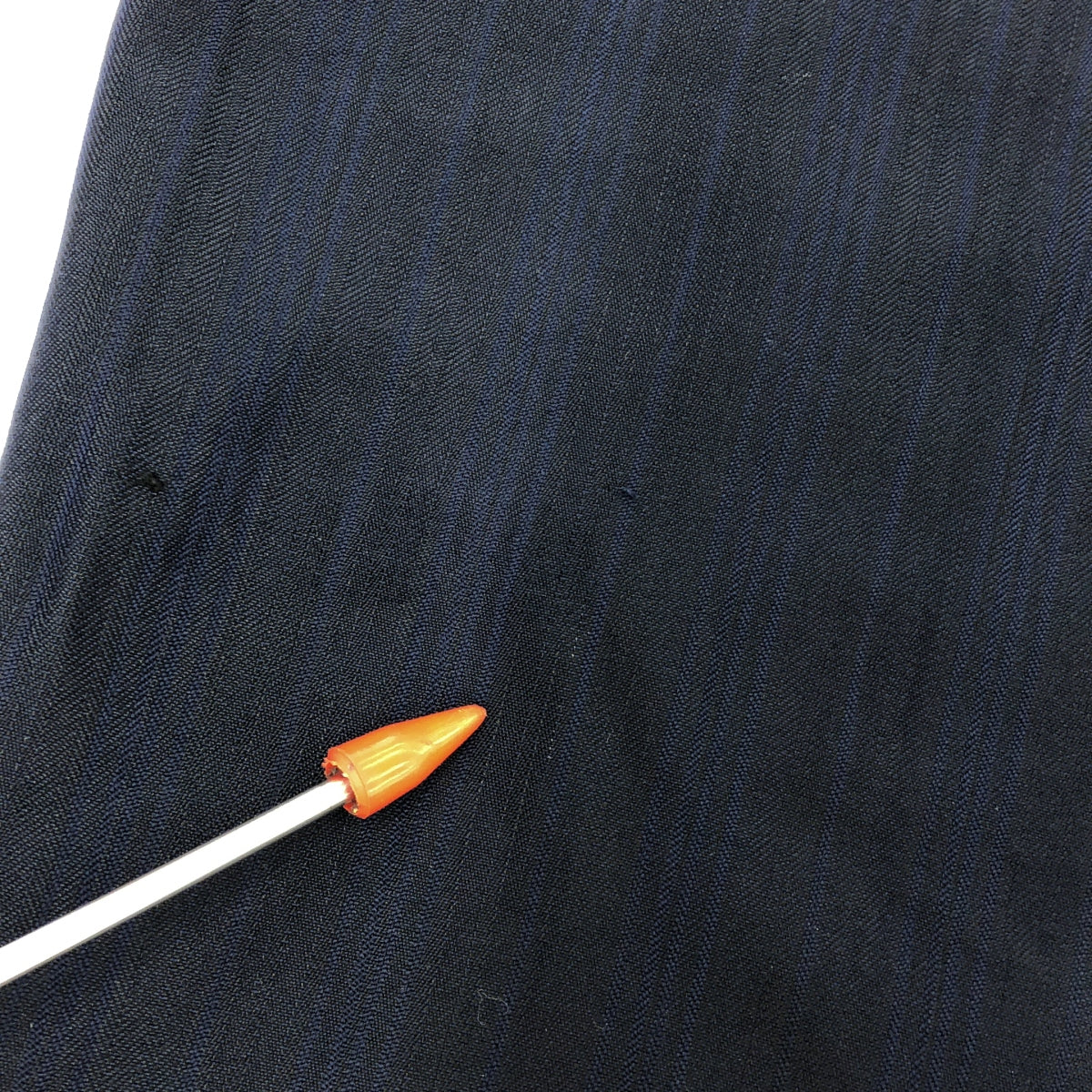 Y's / ワイズヨウジヤマモト | 1996SS | ストライプ ウール ロング スカート | ネイビー | レディース