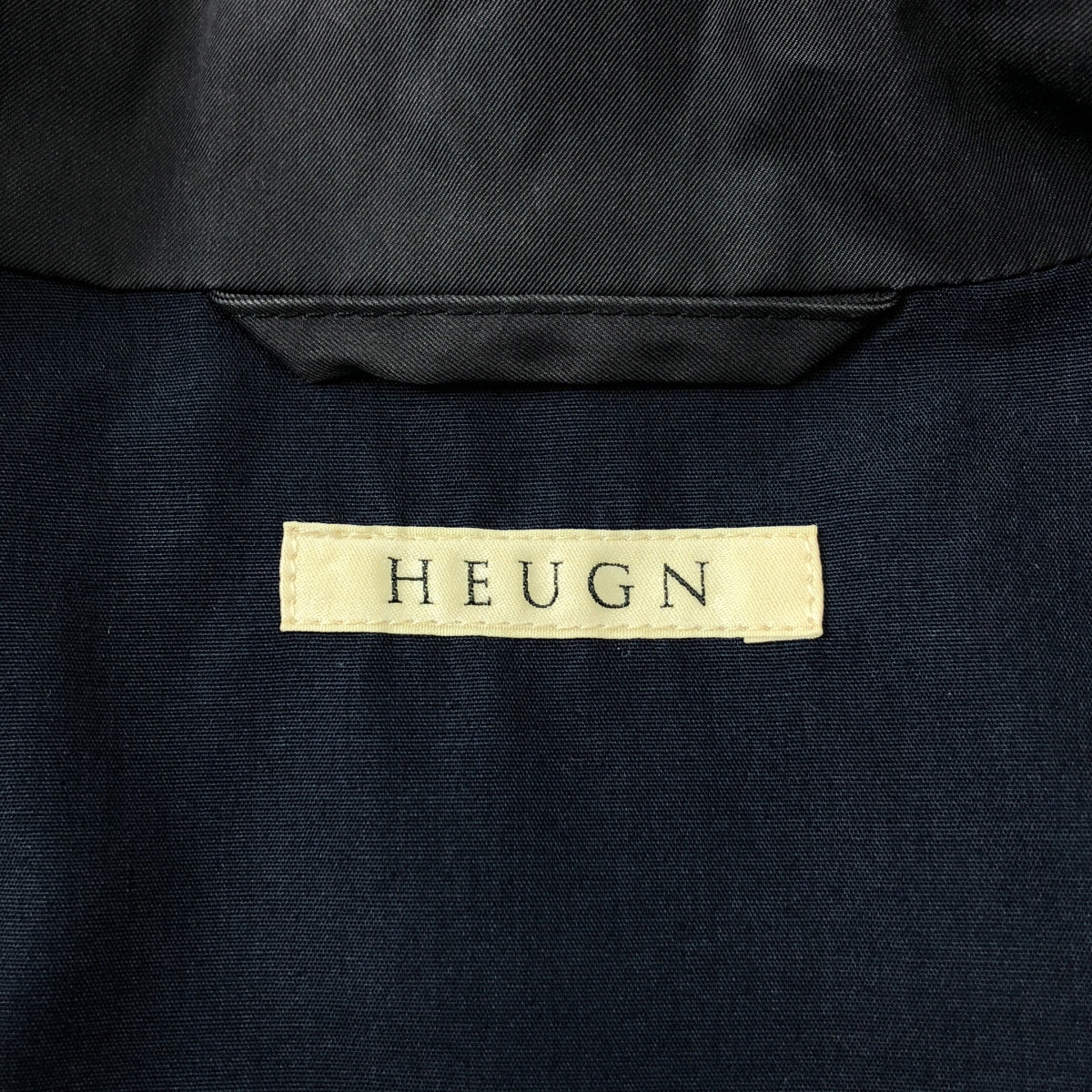 HEUGN / 유겐 | 더블 어저스터 풀 Zip 재킷 블루존 | 2 | Navy | 남성