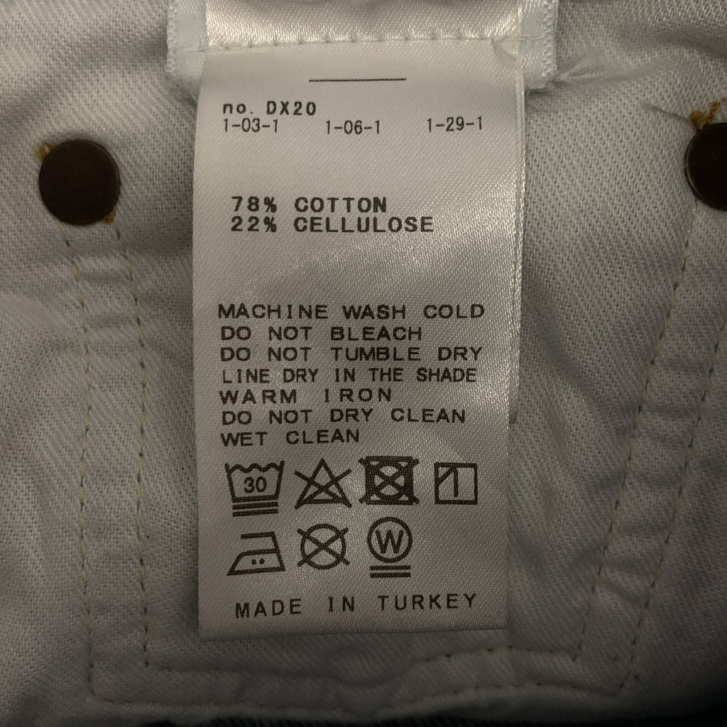 AP STUDIO / エーピーストゥディオ | 2024AW | AGOLDE LOW SLUNG BAGGY IN LIBERTINE / ダメージ加工 デニム ワイドパンツ | インディゴ | レディース