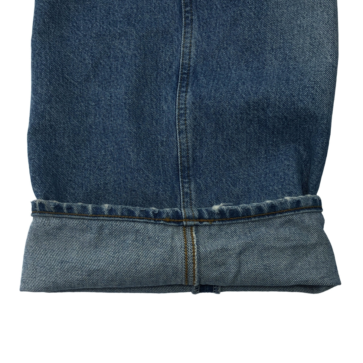 AP STUDIO / エーピーストゥディオ | 2024AW | AGOLDE LOW SLUNG BAGGY IN LIBERTINE / ダメージ加工 デニム ワイドパンツ | インディゴ | レディース