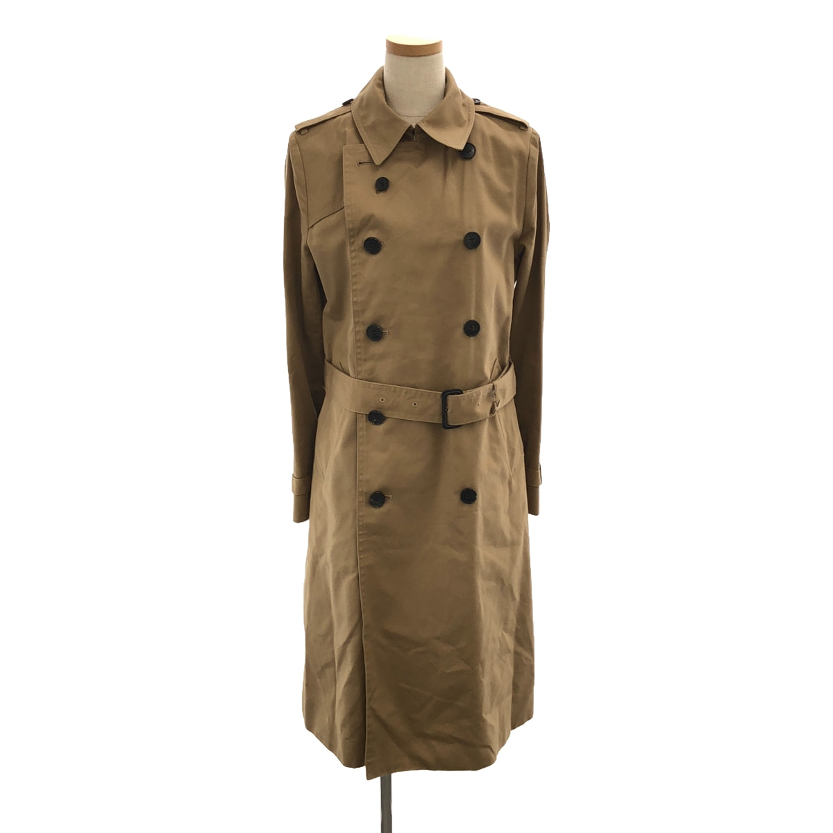 HYKE / ハイク | 2016SS | コットン トレンチコート | 3 | ベージュ | レディース