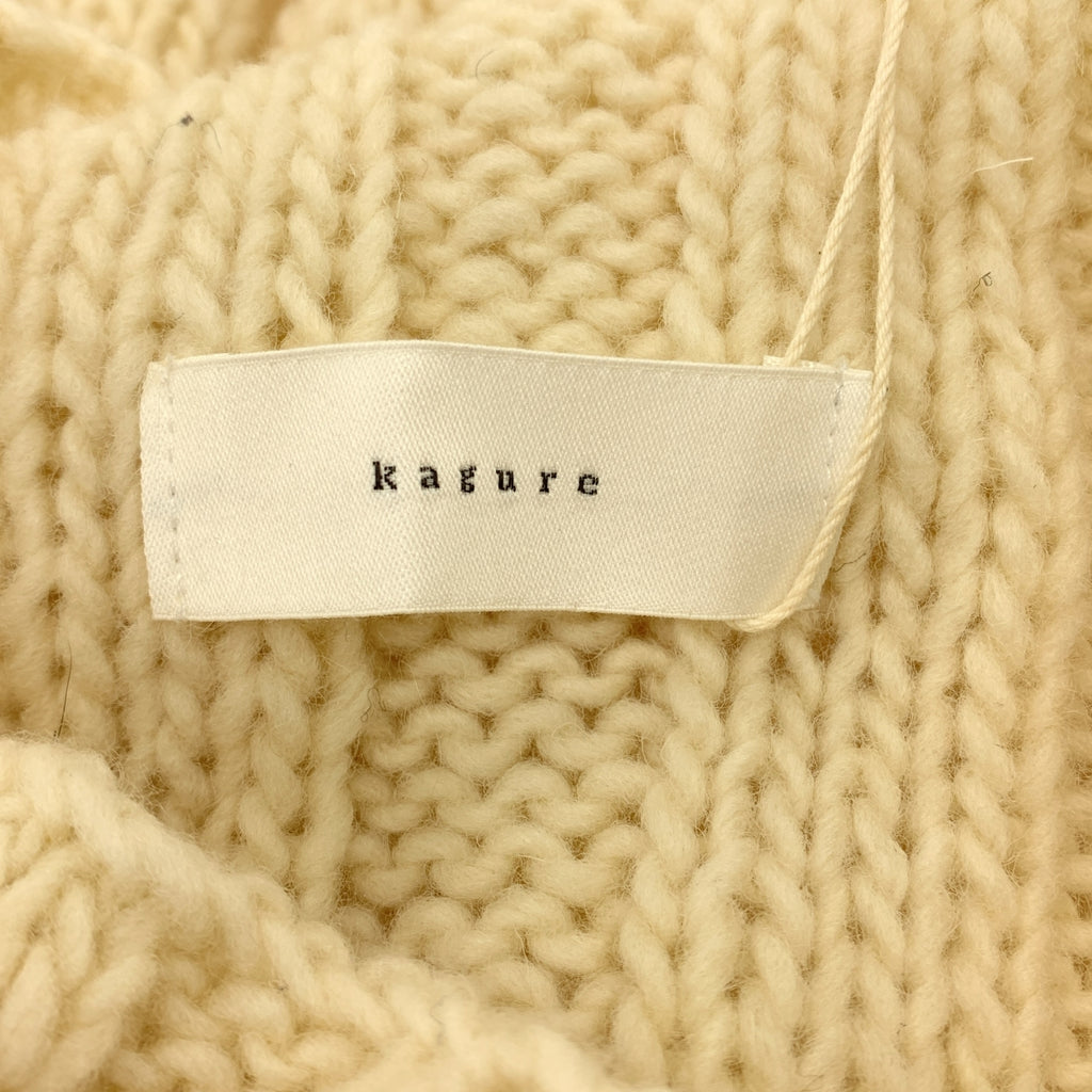 kagure | 低針距羅紋套頭針織衫 | F碼 | 女款