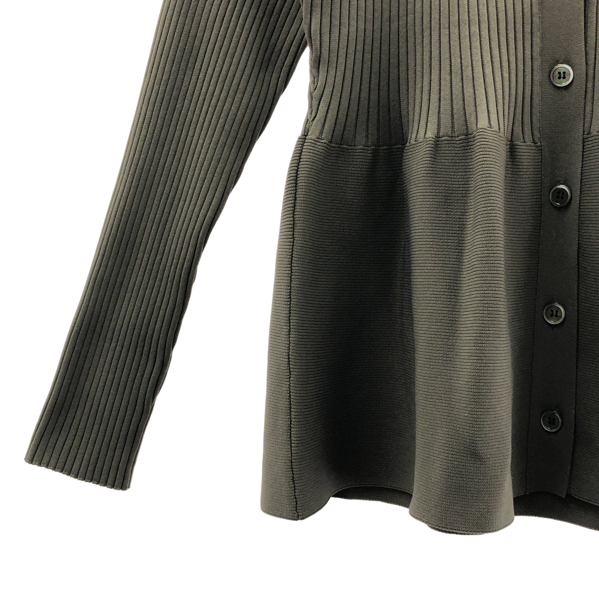 SALON adam et rope' | 聚酯羅紋針織開襟衫 | F碼 | 女款