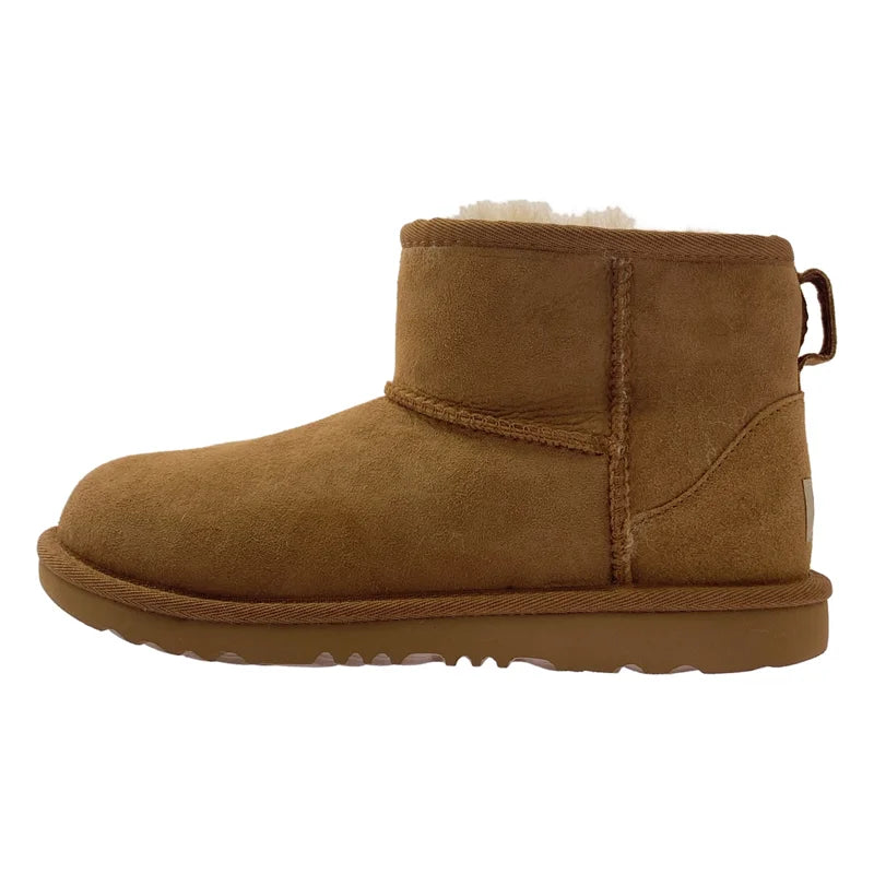 UGG / アグ | KIDS‘ CLASSIC MINI 2 / クラシック ミニ スエード ムートン ブーツ | 22.5 | レディース