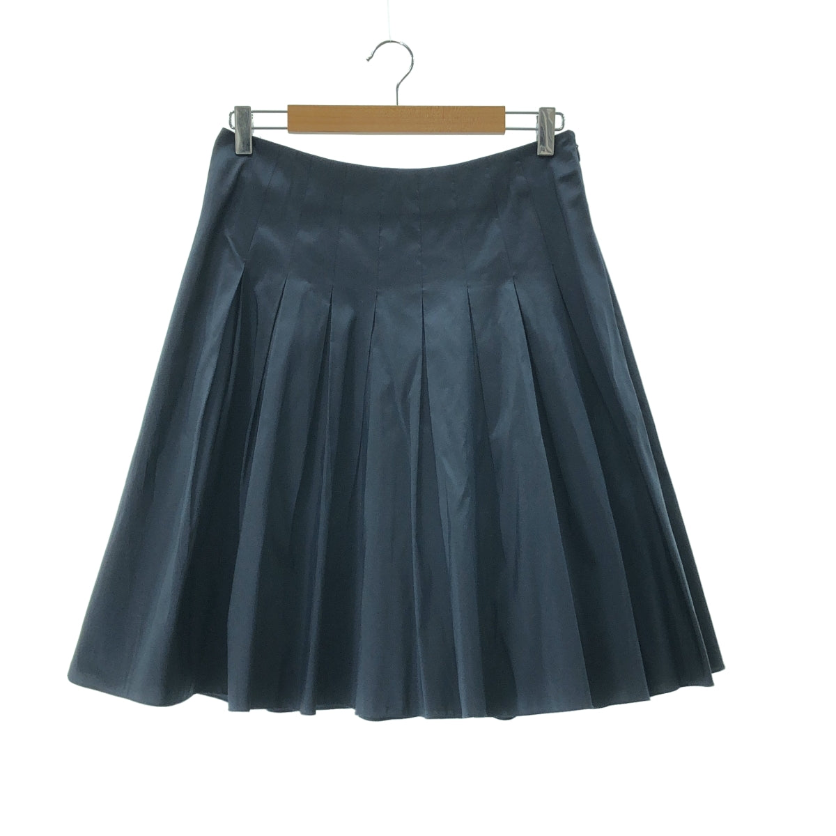 Blumarine / ブルマリン | サイドジップ プリーツ スカート | 44 | レディース