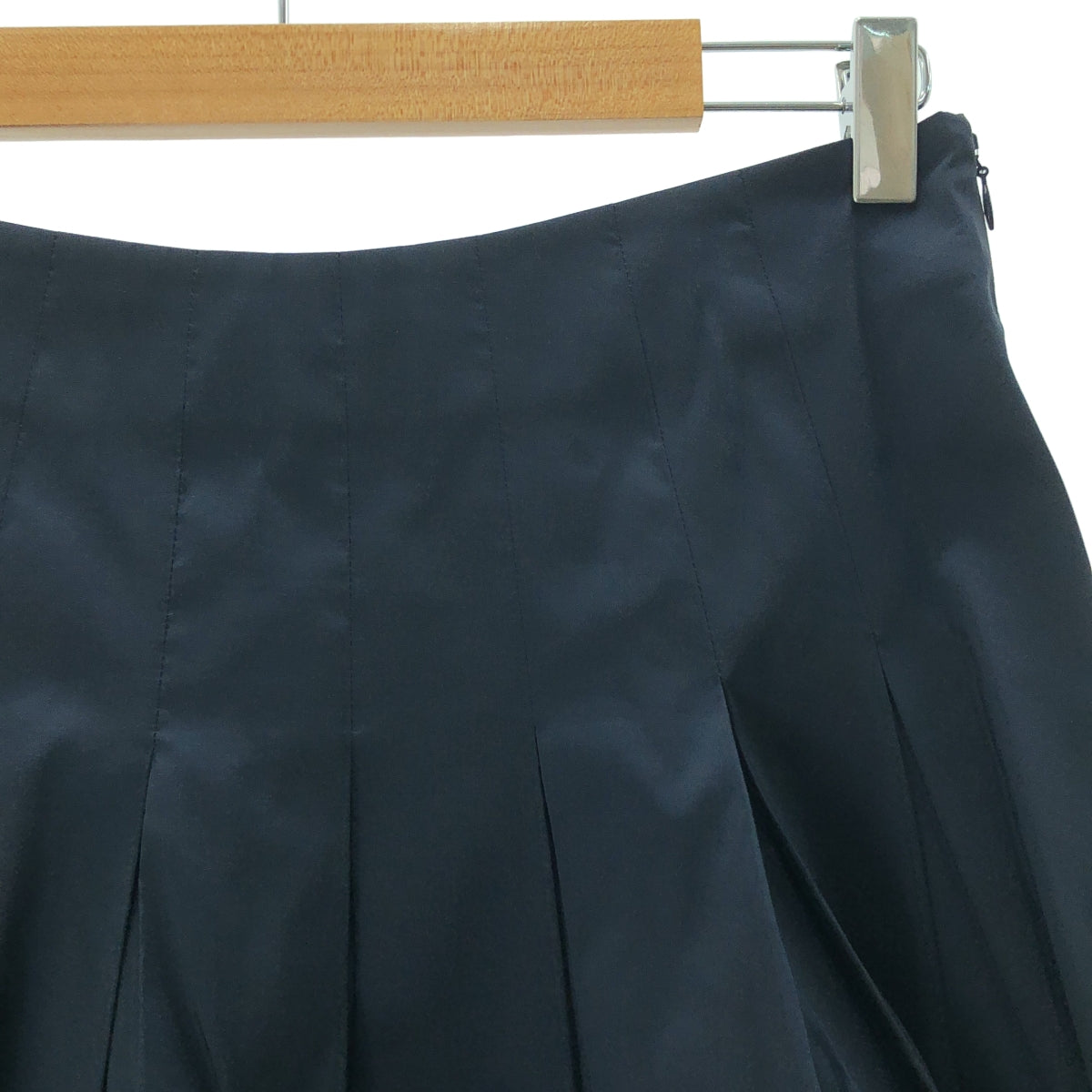 Blumarine / ブルマリン | サイドジップ プリーツ スカート | 44 | レディース