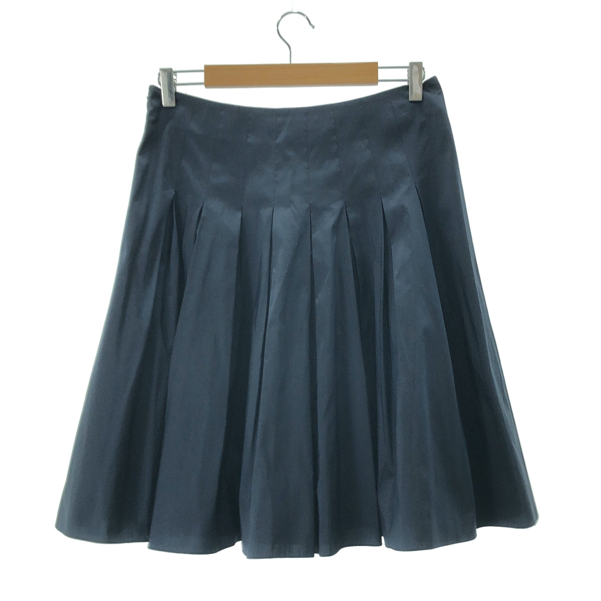 Blumarine / ブルマリン | サイドジップ プリーツ スカート | 44 | レディース