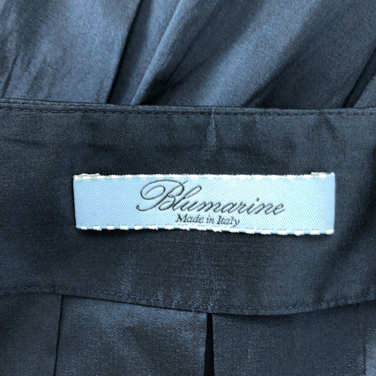 Blumarine / ブルマリン | サイドジップ プリーツ スカート | 44 | レディース