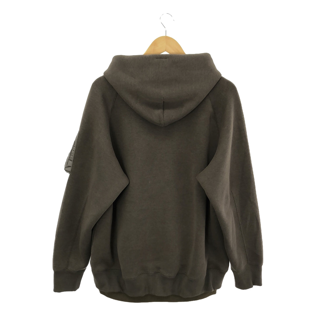 sacai / サカイ | 2024SS | Sponge Sweat x Nylon Twill Hoodie / ドッキング レイヤード – KLD