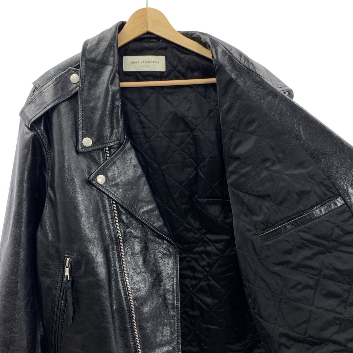 た*ん様 DRIES VAN NOTEN レザージャケット ライナー付き た*ん様 DRIES VAN NOTEN レザージャケット ライナー付き - メルカリ