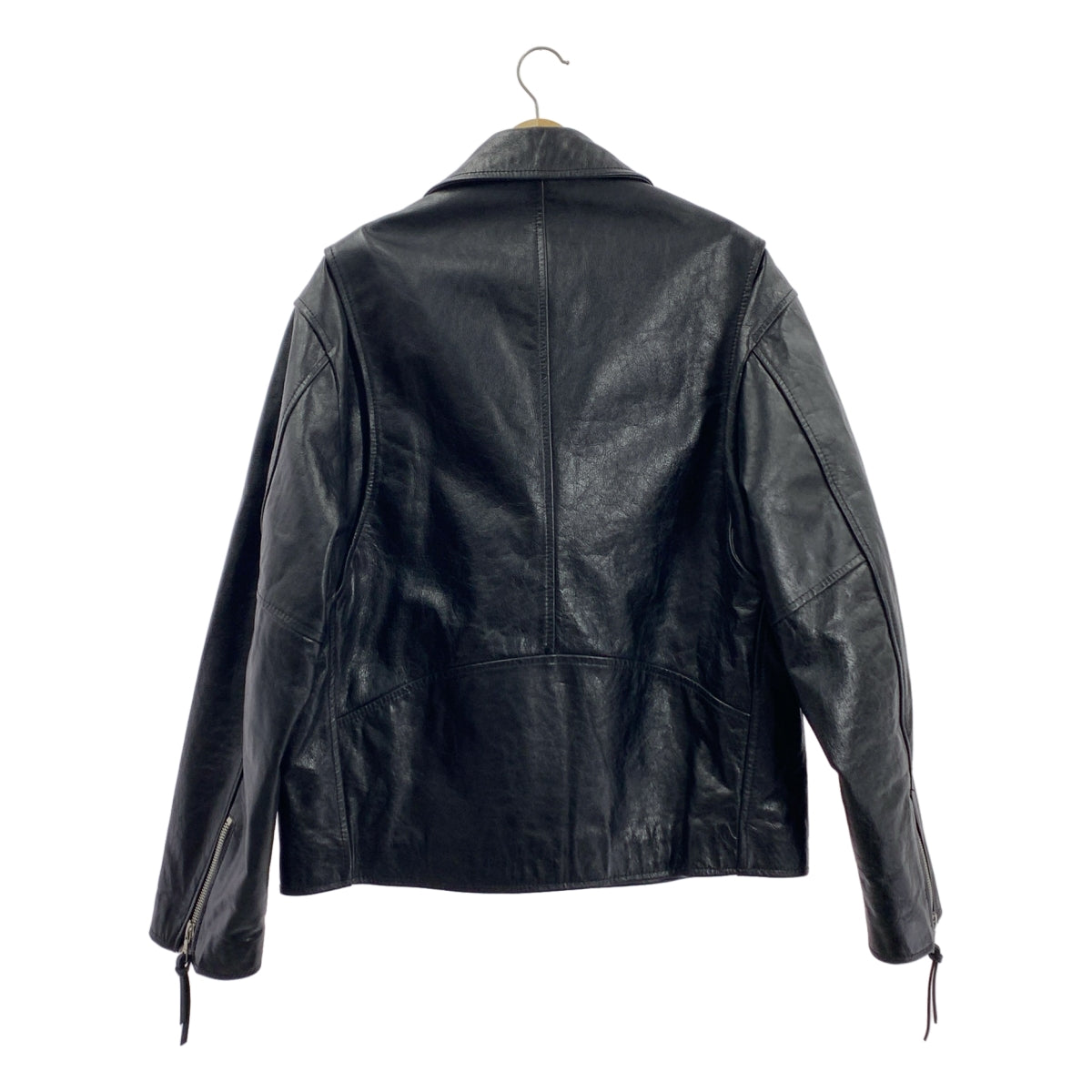 DRIES VAN NOTEN レザージャケット 美品】 DRIES VAN NOTEN / ドリスヴァンノッテン | オーバーサイズ