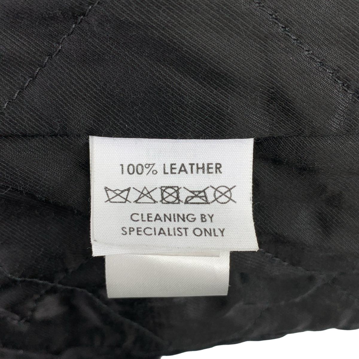 【미품】 DRIES VAN NOTEN / 드리스 반 노텐 | 오버 사이즈 가죽 더블 라이더 재킷 | XS | 블랙 | 남성