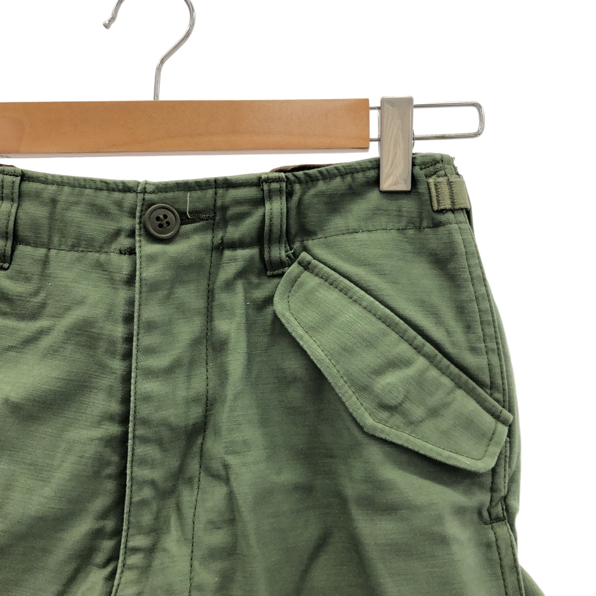 JUNYA WATANABE COMME des GARCONS / 준야와타나베 | 2010AW | 변형 비대칭 M-65 리메이크 밀리터리 스커트 | XS |