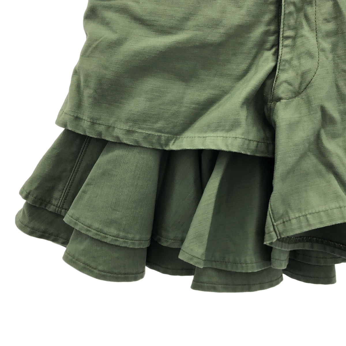 JUNYA WATANABE COMME des GARCONS / 준야와타나베 | 2010AW | 변형 비대칭 M-65 리메이크 밀리터리 스커트 | XS |