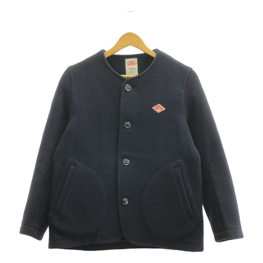 DANTON / ダントン | ノーカラーウールコート | 36 | レディース