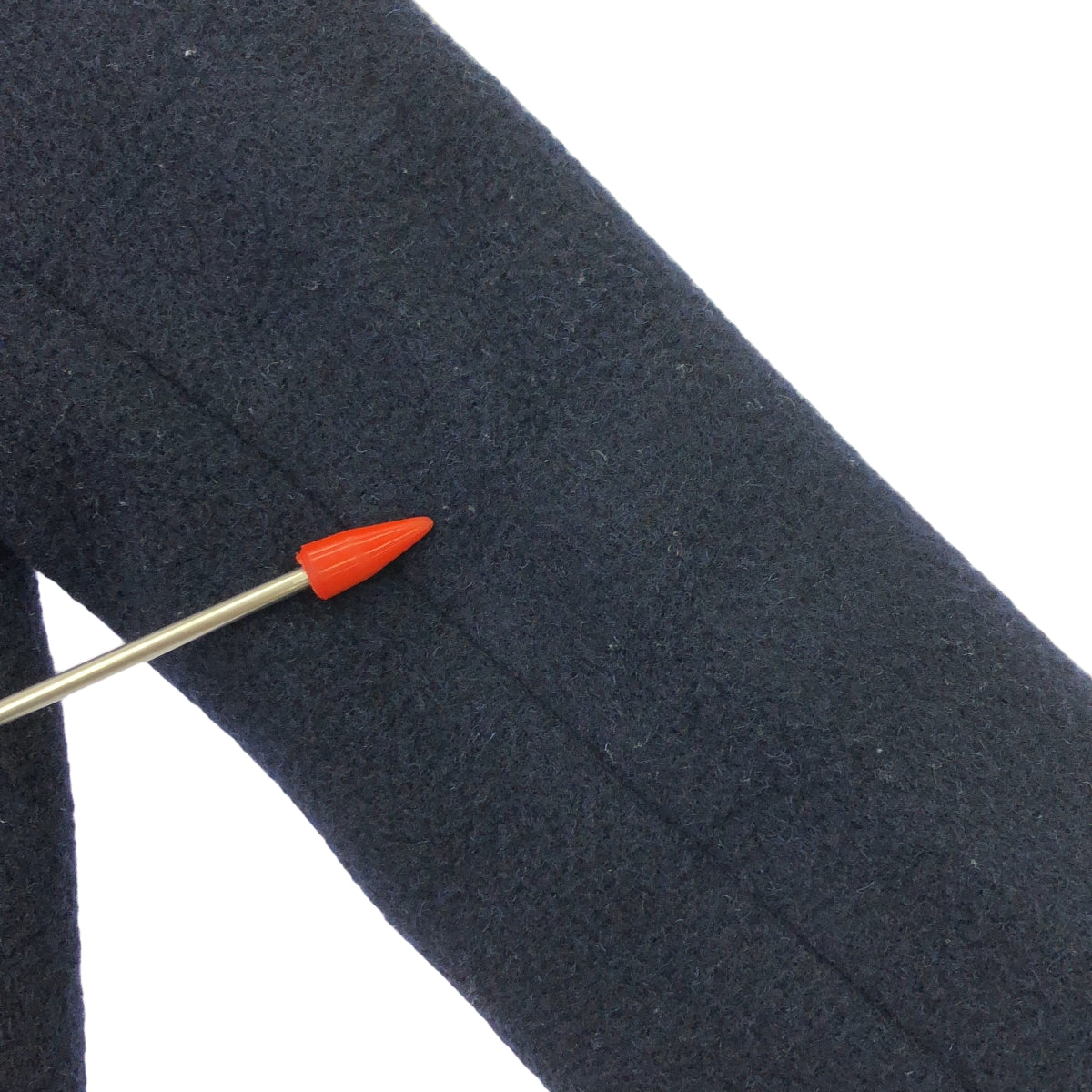 DANTON / 丹頓 | 無領羊毛大衣 | 36 | 藏青色 | 女款