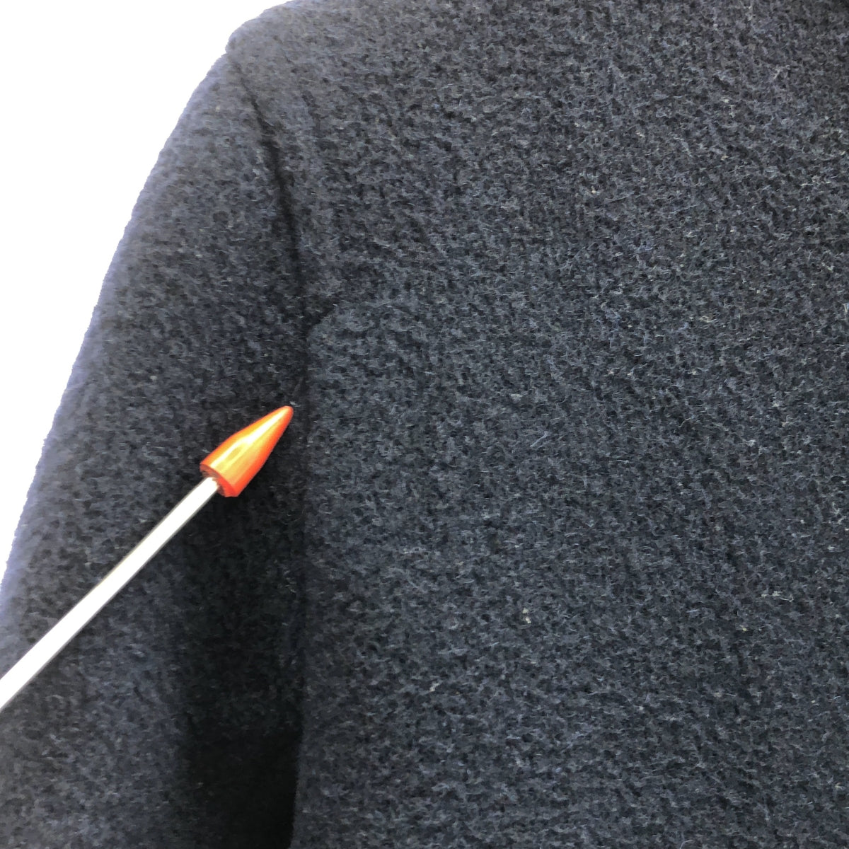 DANTON / 丹頓 | 無領羊毛大衣 | 36 | 藏青色 | 女款