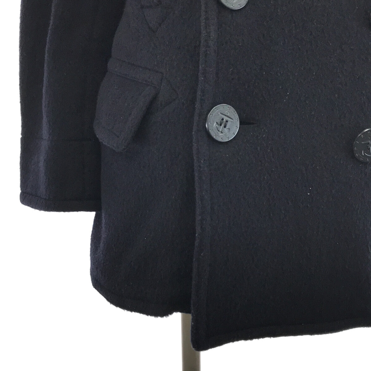 ANATOMICA / アナトミカ | BB CLOTH PEA COAT ビーチクロス Pコート | 36 | ネイビー | メンズ – KLD