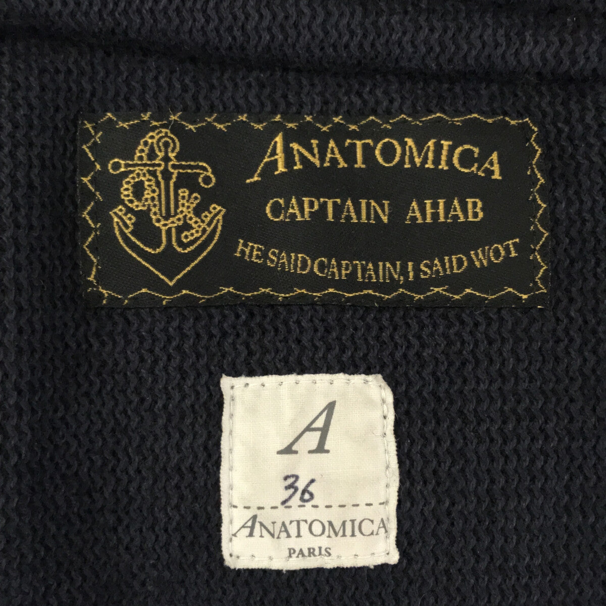 ANATOMICA / アナトミカ | BB CLOTH PEA COAT ビーチクロス Pコート | 36 | ネイビー | メンズ – KLD