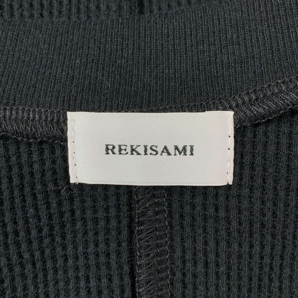 REKISAMI / レキサミ | コットン ワッフル プルオーバー トップス | 1 | レディース