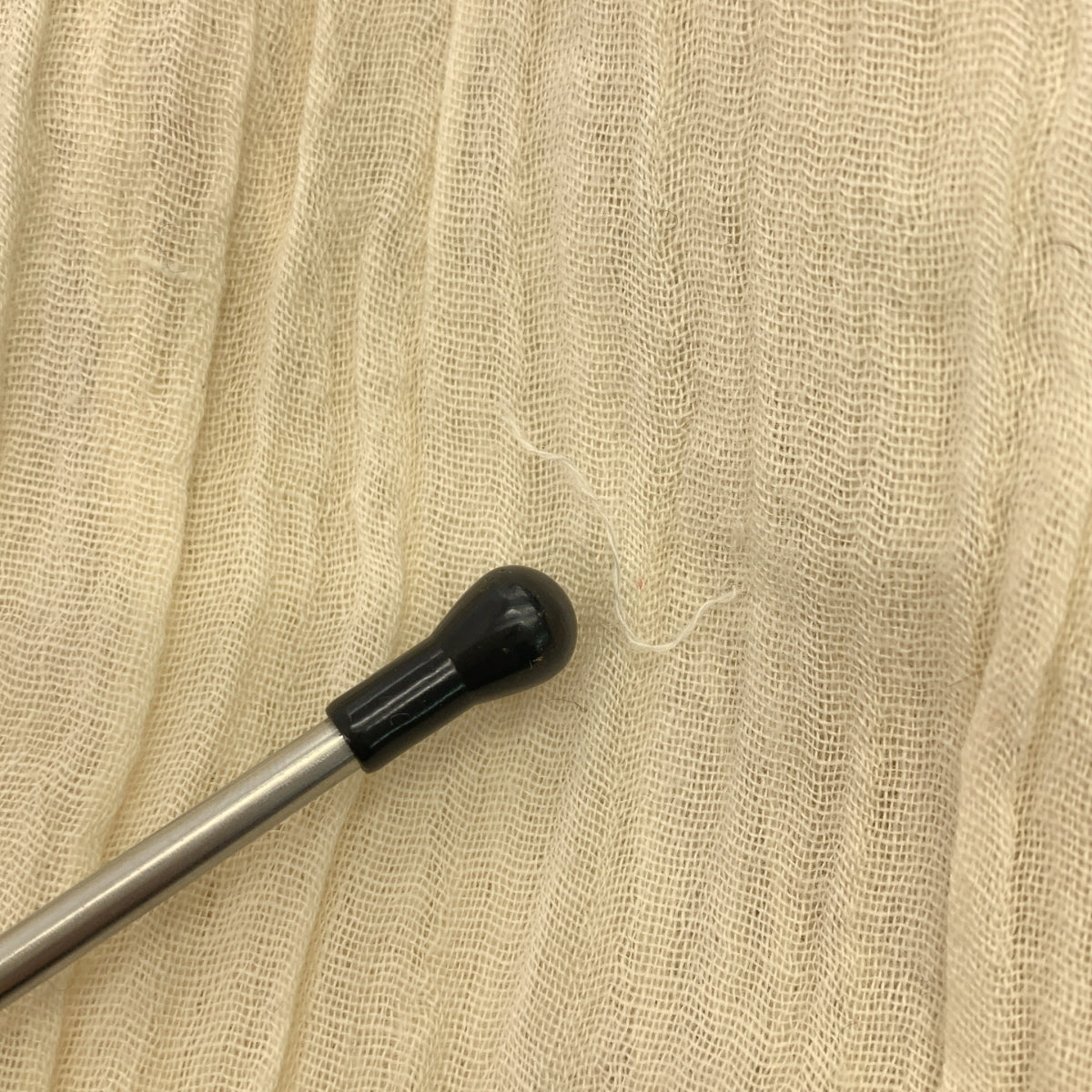 山本耀司 / Yohji Yamamoto | 1990年代 | 棉質流蘇長披肩 |