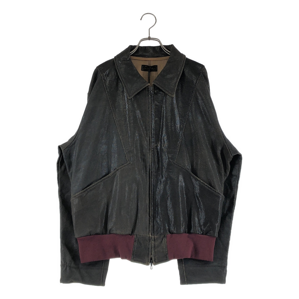 ANTHEM A / アンセムエー | 2025AW | CRACK TERRY BLOUSON / クラック スウェットブルゾン ジャケット | L | メンズ