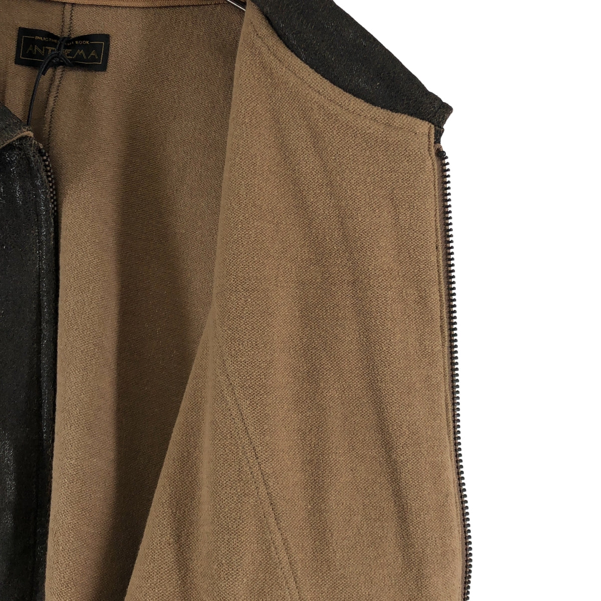 ANTHEM A / アンセムエー | 2025AW | CRACK TERRY BLOUSON / クラック スウェットブルゾン ジャケット | L | メンズ