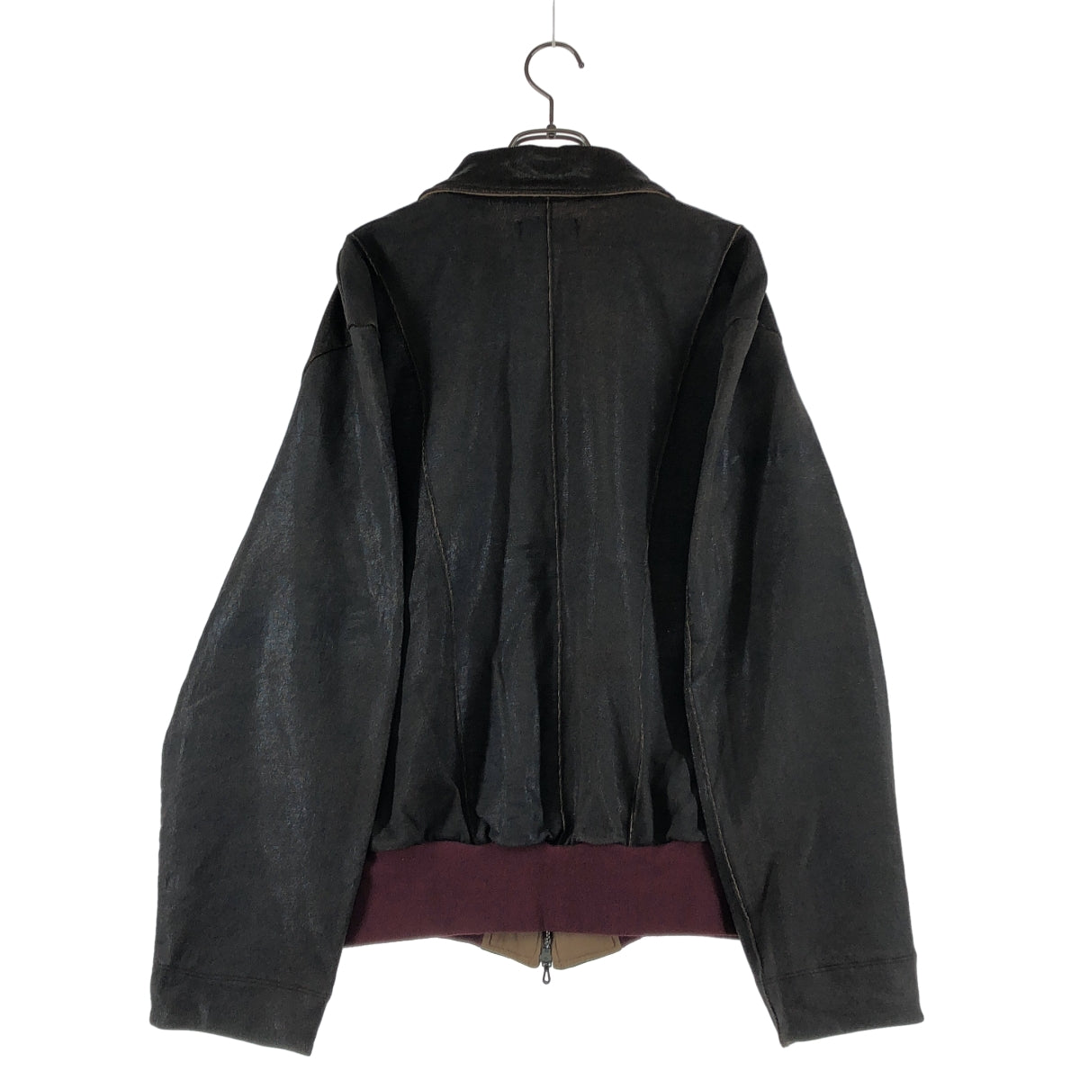 ANTHEM A / アンセムエー | 2025AW | CRACK TERRY BLOUSON / クラック スウェットブルゾン ジャケット | L | メンズ