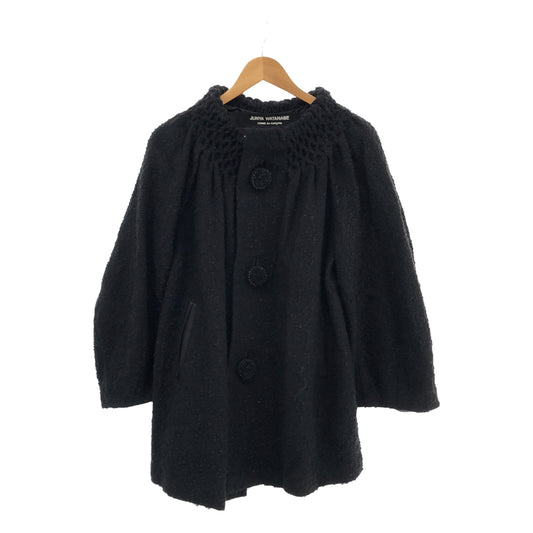 JUNYA WATANABE COMME des GARCONS / Junya Watanabe | 2002AW | Wool cocoon short coat | M | Black | Women's