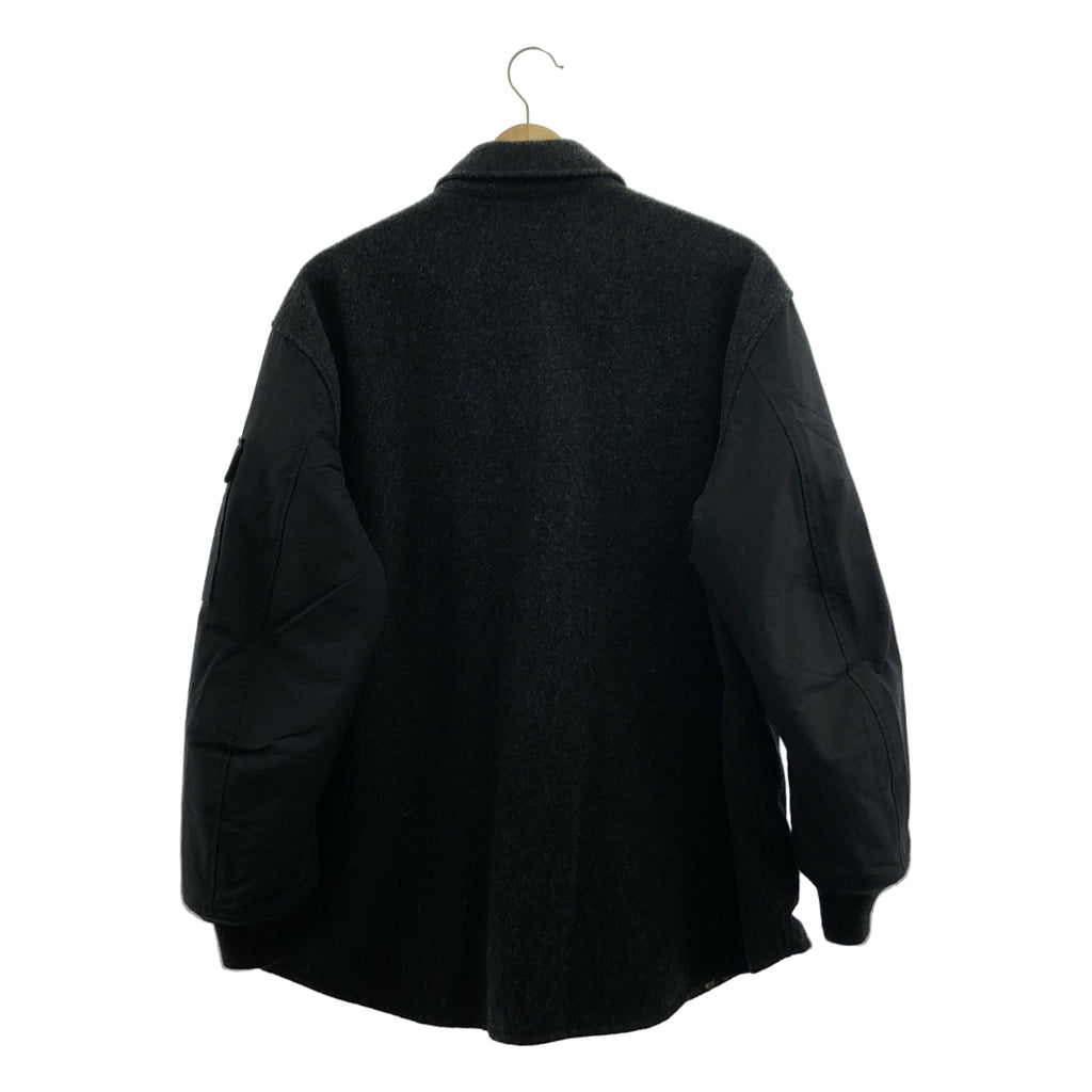 COMME des GARCONS HOMME / 콤데 갤슨 옴므 | 2023AW | 울 나일론 비버 립스톱 CPO 재킷 | M |