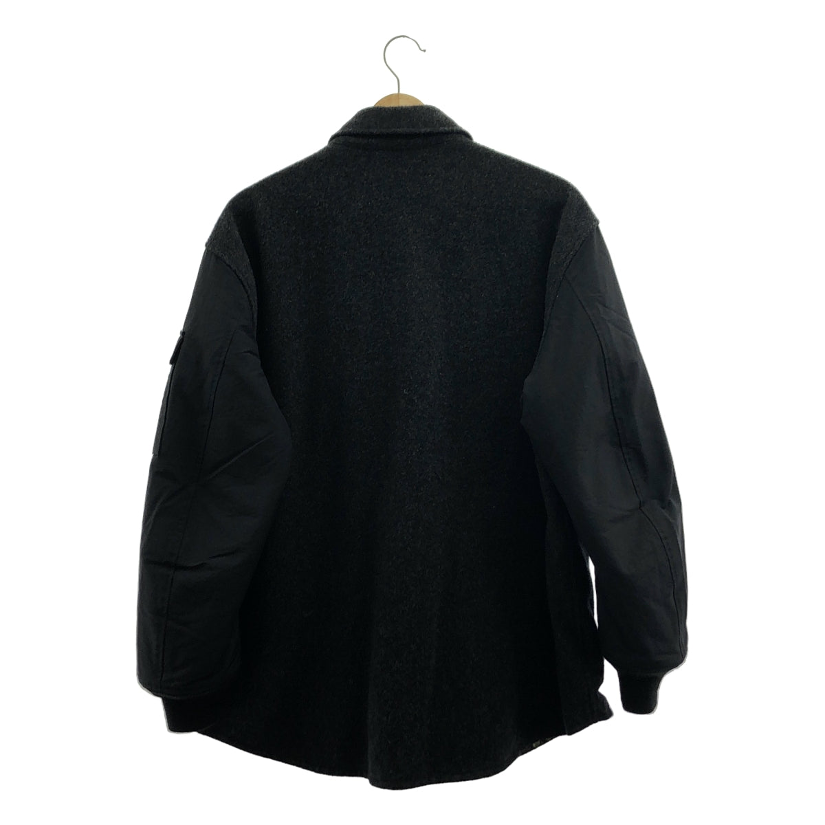 COMME des GARCONS HOMME / コムデギャルソンオム | 2023AW | ウール ナイロン ビーバー リップストップ CPO ジャケット | M |