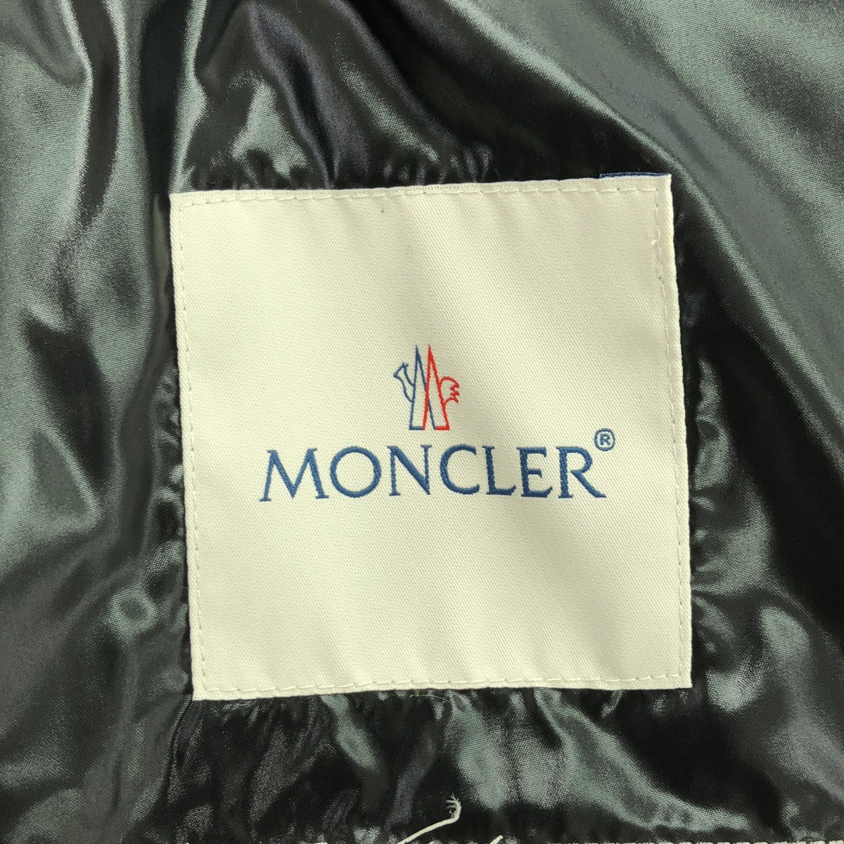 MONCLER / モンクレール | AGNES ダウンポンチョ コート | 0 | ブラック | レディース