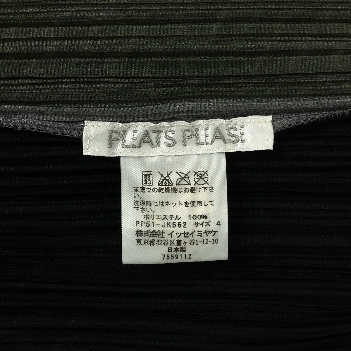 PLEATS PLEASE ISSEY MIYAKE / プリーツプリーズイッセイミヤケ | ドット カッティング レイヤード プリーツ カットソー | 4 | ブラック / グレー | レディース