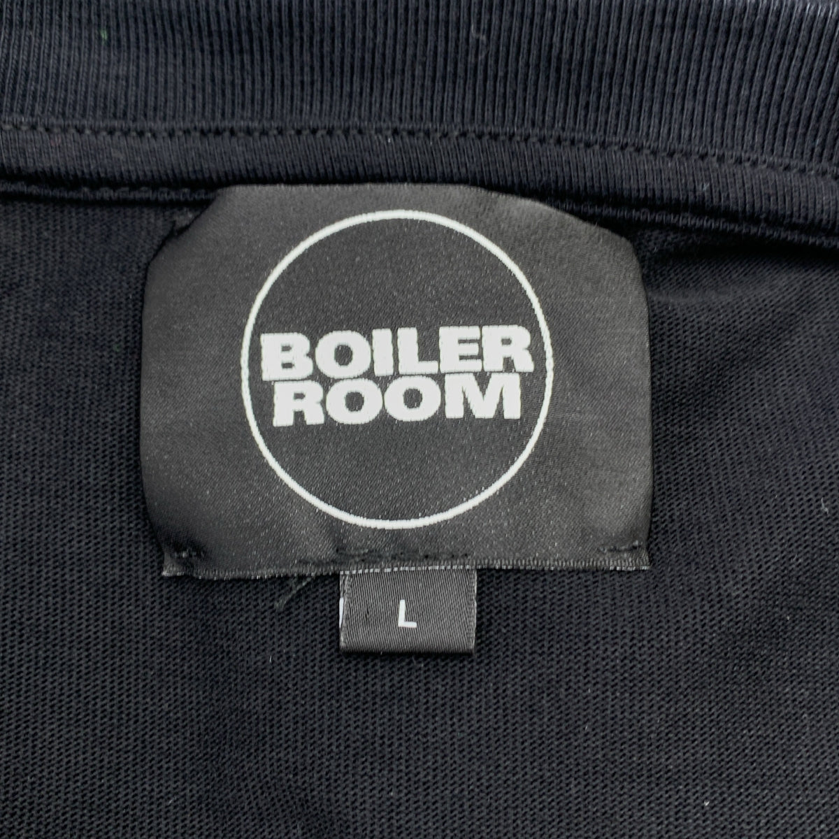 BOILER ROOM / ボイラールーム | ロゴ 両面プリント Tシャツ カットソー | L | メンズ