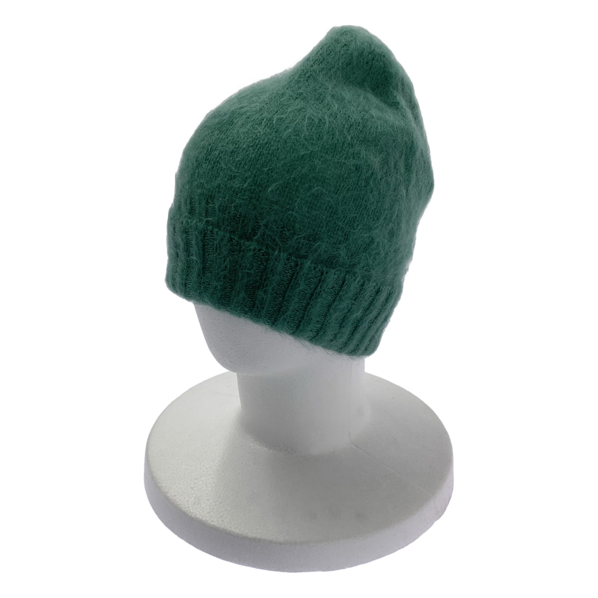 【新品】  AURALEE / オーラリー | 2023AW | BRUSHED SUPER KID MOHAIR KNIT CAP モヘヤ ニット キャップ | F | グリーン | レディース