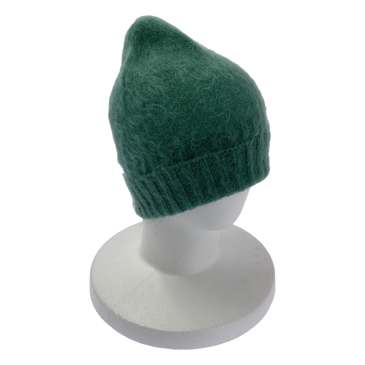 【新品】  AURALEE / オーラリー | 2023AW | BRUSHED SUPER KID MOHAIR KNIT CAP モヘヤ ニット キャップ | F | グリーン | レディース