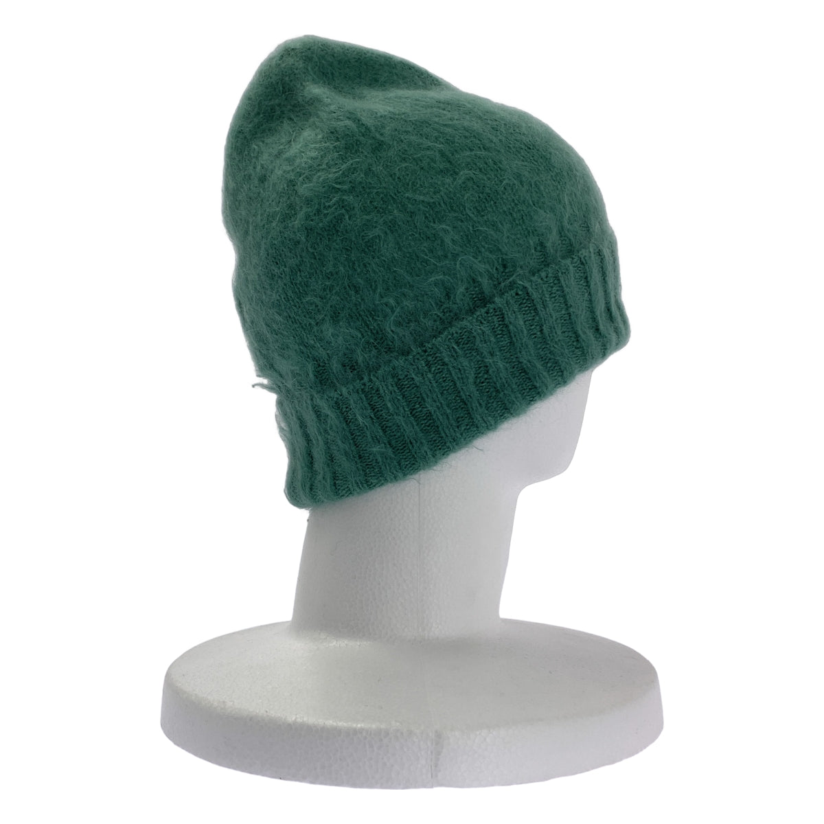 【新品】  AURALEE / オーラリー | 2023AW | BRUSHED SUPER KID MOHAIR KNIT CAP モヘヤ ニット キャップ | F | グリーン | レディース