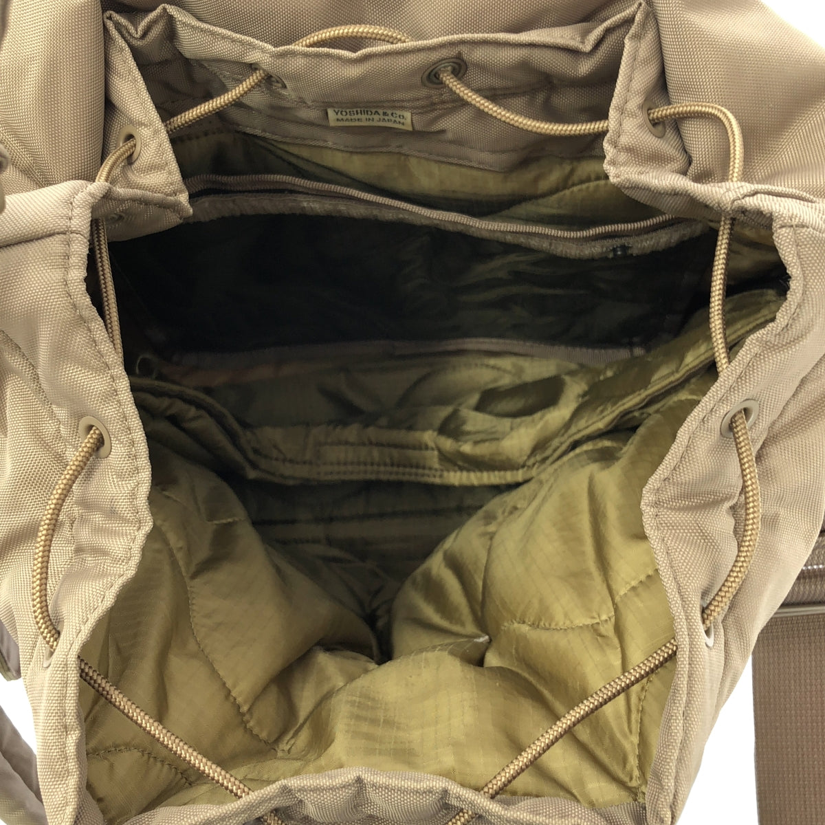 PORTER / 포터 | × HYKE 하이크 / 2way TOOL BAG LARGE TEFOX 도구 가방 대형 | 베이지 | 남성