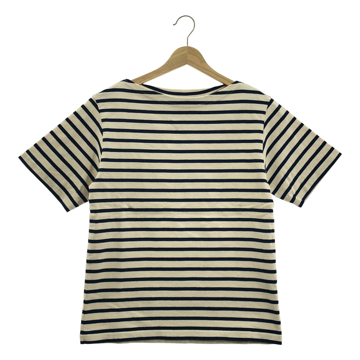 UNION LAUNCH / ユニオンランチ | ボートネック コットン ボーダー カットソー | S | レディース