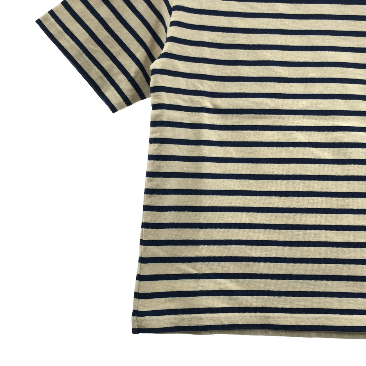 UNION LAUNCH / ユニオンランチ | ボートネック コットン ボーダー カットソー | S | レディース