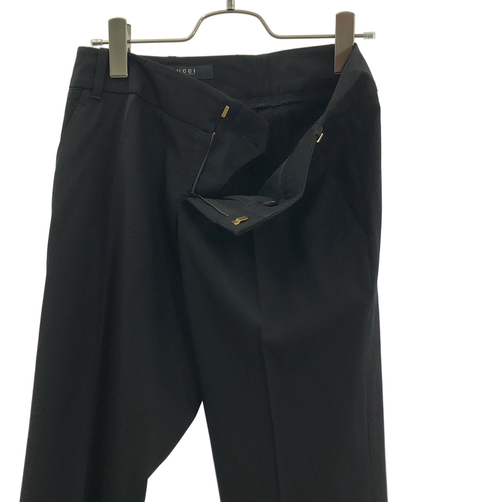 GUCCI / グッチ | ウール スリム フレアスラックス | 38 | レディース
