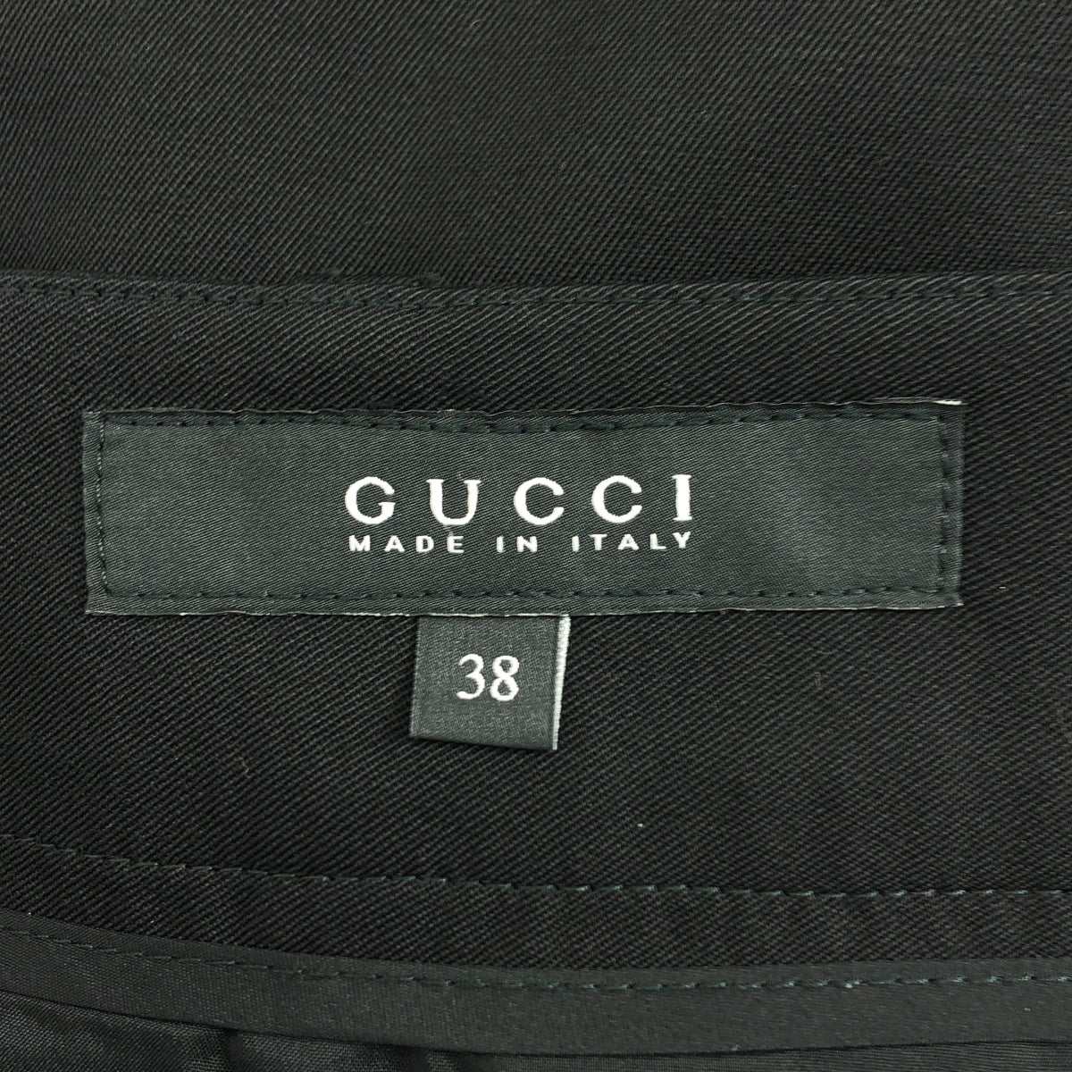 GUCCI / グッチ | ウール スリム フレアスラックス | 38 | レディース